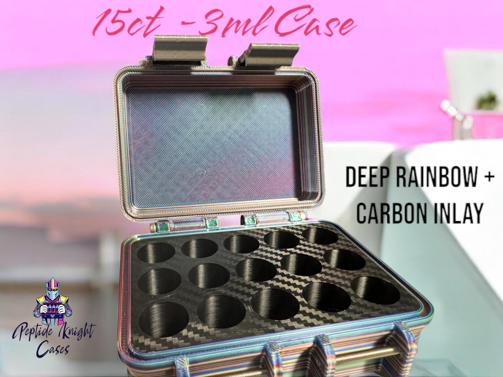 Original Vial Case Collection by Peptide Knight Cases