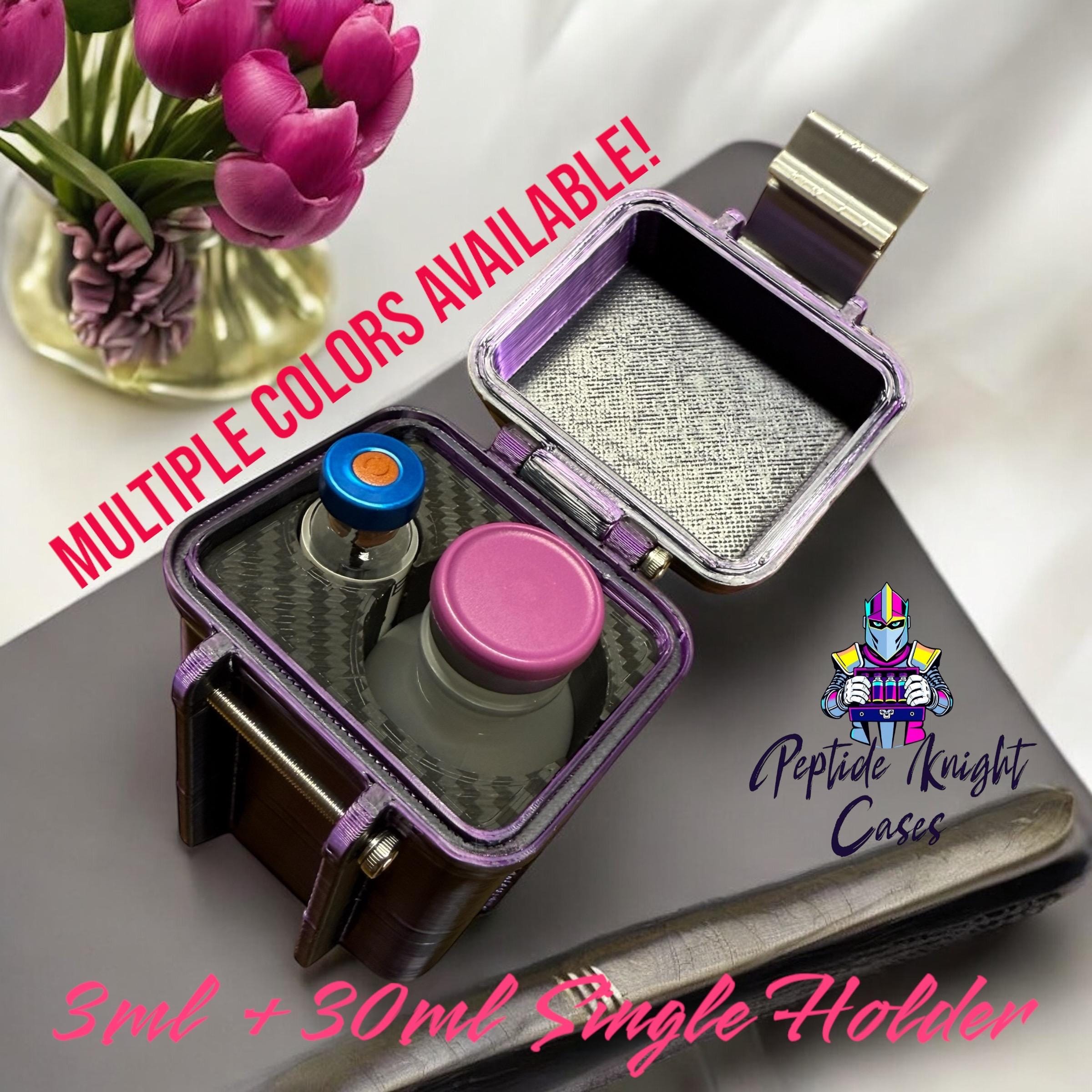 Paired Vial & BAC Case by Peptide Knight Cases